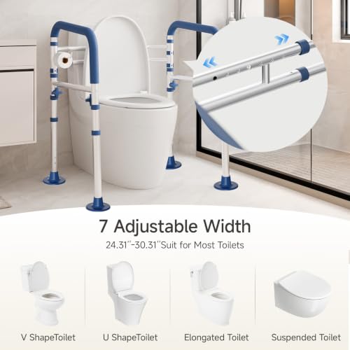 Toilet Safety Rail Height