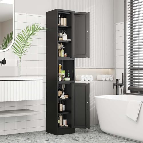 Tall Narrow Storage Cabinet Metal Bathroom Cabinet