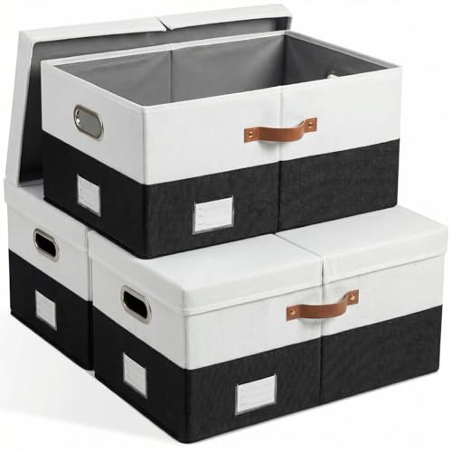 Storage Bins with Lids [3