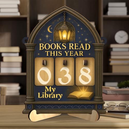 Personalized Books Read This Year Counter