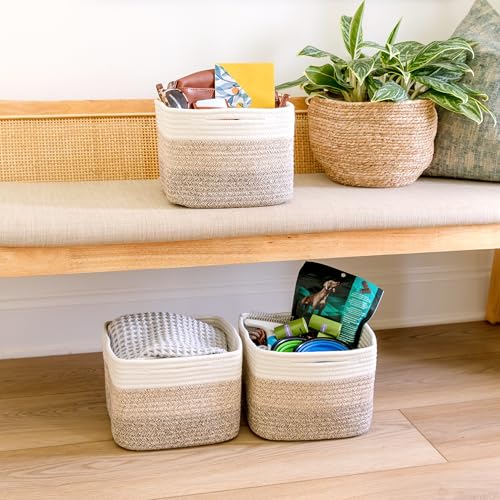Cube Storage Bins 9" x 9" x 7" Baskets 3