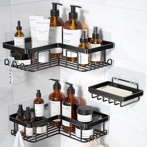 Corner Adhesive Shower Caddy