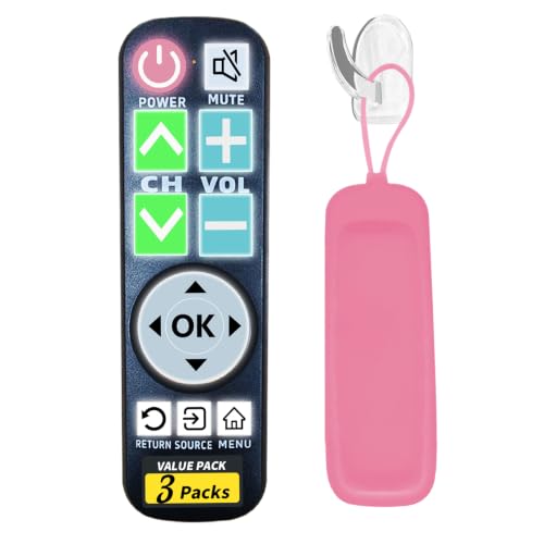Backlit Big Button TV Remote Replacement