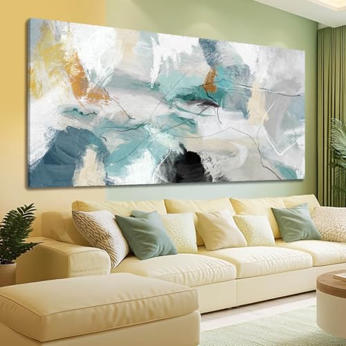 Minimalist Wall Art Pink Black Canvas Art Abstract Wall Decor Green Framed Pictures Extra Large Artwork Giant Arts for Living Room Dining Room Bedroom