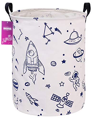 Laundry Hamper Large Canvas Fabric Storage Basket