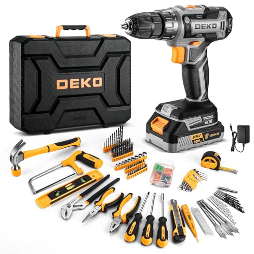 20V Power Drill Tool Set with Battery Electric Drill Driver