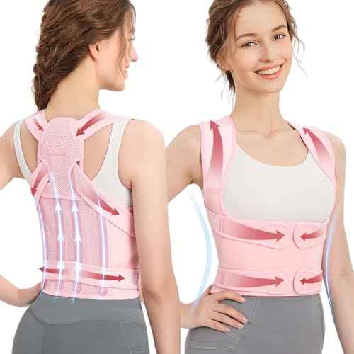 Adjustable Posture Corrector Back Braces for Women and Men