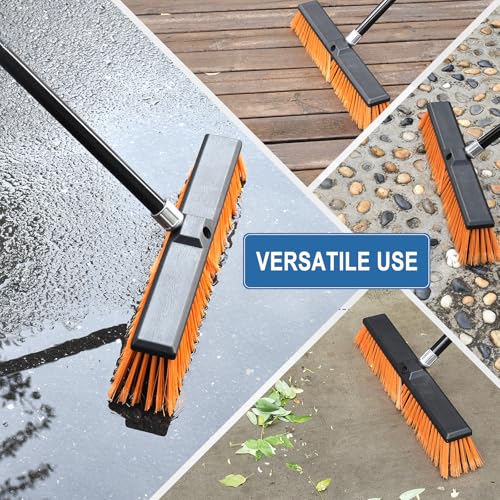 24 Inchs Push Broom Outdoor Heavy Duty