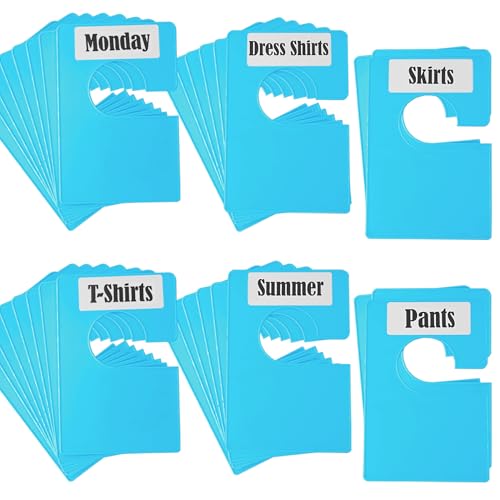 Colorful Closet dividers