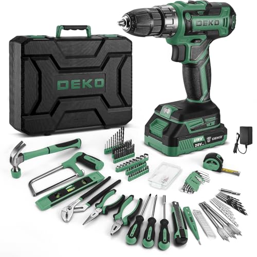 20V Power Drill Tool Set with Battery Electric Drill Driver