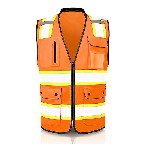 Reflective Safety Vest for Men and Women