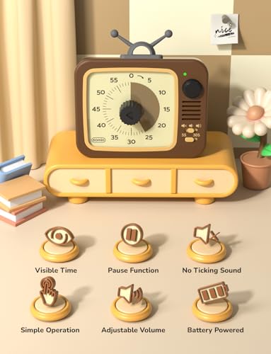 Visual Timer for Kids with Pause Function