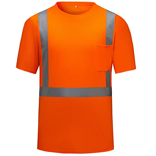 High Visibility Shirts Quick Dry Safety T Shirts