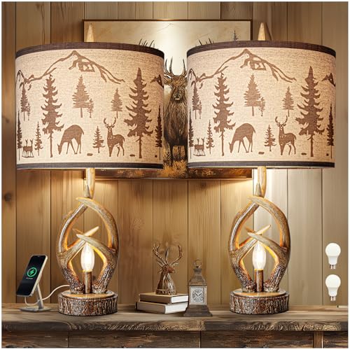 Antler Table Lamp Series