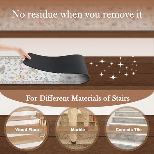 Animal Print Non Slip Stair Treads 15 Pack