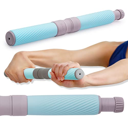 Twist Grip Adjustable Resistance Bar for Wrist Strength