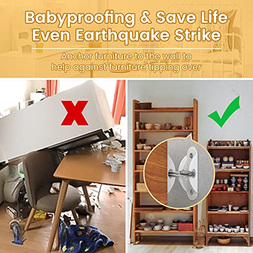 Furniture Anchors Anti Tip Furniture Straps for Baby Proofing