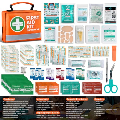 150 Pieces Mini First Aid Kit