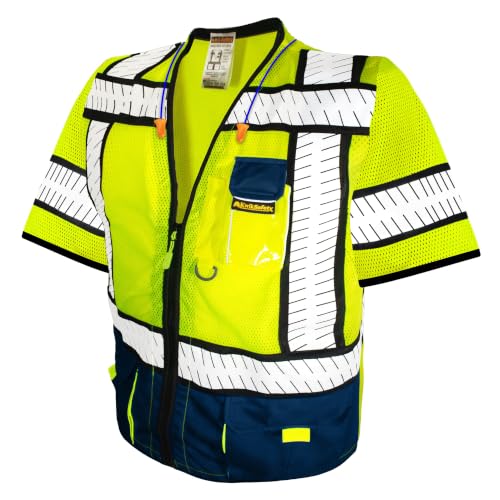 SHERIFF & SPECIALIST Safety Vest Class 2 & 3 ANSI OSHA Hi Vis Vest