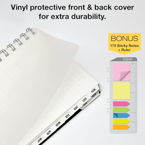 ESSENTIAL 2026 Monthly & Weekly Planner with Tabs