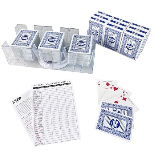 DNB Canasta Card Game Set