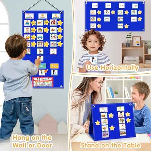 Visual Schedule Chart for Kids with Autism