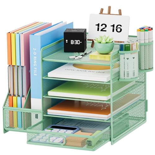 Desk Organizer with File Holder