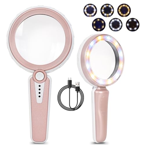 45X Magnifying Glass with Light