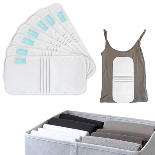 PLIIO 7 Pack Medium Filers Foldable Clothes Organizer Durable TShirt Folder