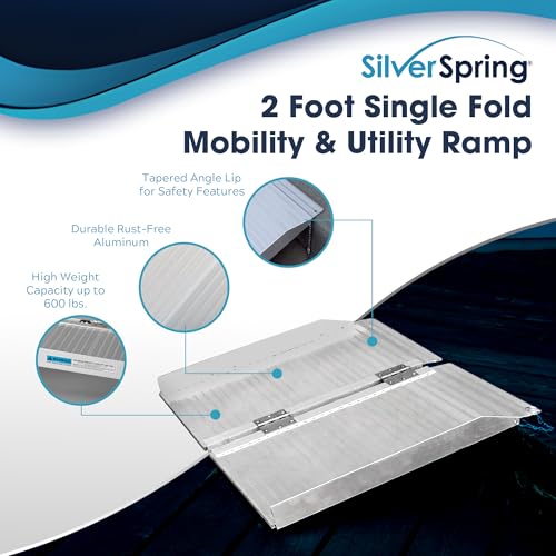 Silver Spring Portable Mobility Wheelchair and Utility Walk Ramp