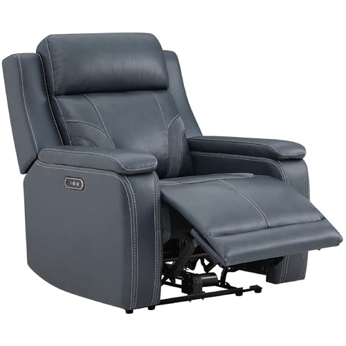 Genuine Leather Power Recliner Chairs