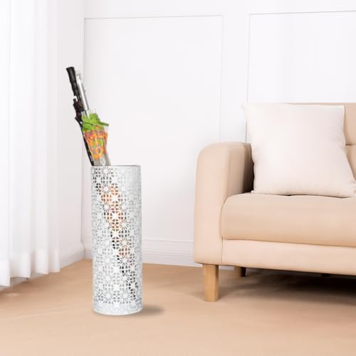 21 inch Copper Lace Heavy Duty Metal Umbrella Stand