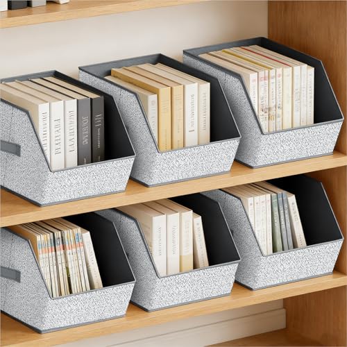 Fabric Closet Storage Cubes Square Storage Bins with Dual Handles