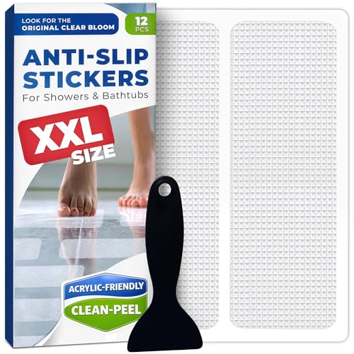 XXL Anti Slip Shower Stickers 12 PCS Parent