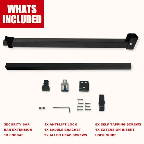 Sliding Door Security Bar