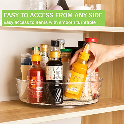 Lazy Susan Organizer for Cabinet with Handle