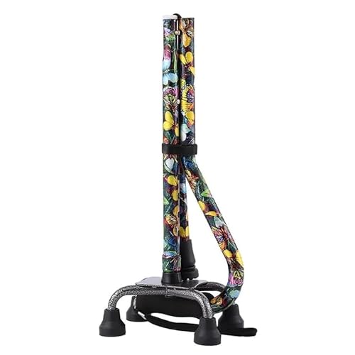 Floral Quad Cane for Women