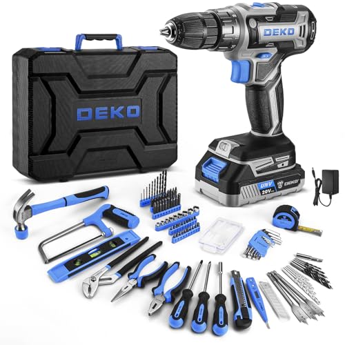 20V Power Drill Tool Set with Battery Electric Drill Driver