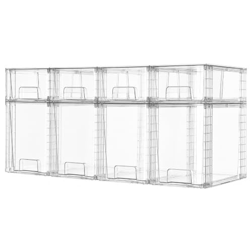 Easily Assemble Clear Storage Dawers Set