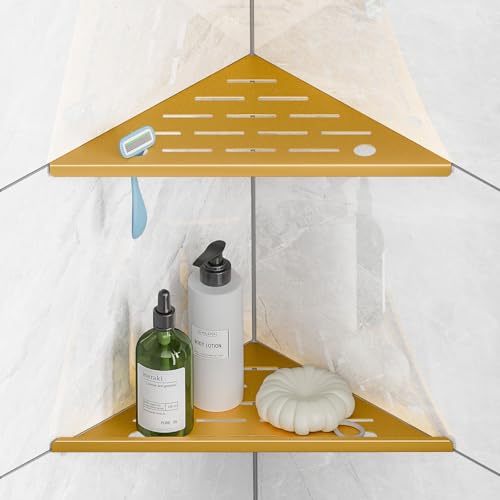 Heavy Duty Triangular Corner Shower Shelf