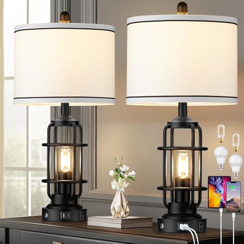 Table Lamps Set of 2