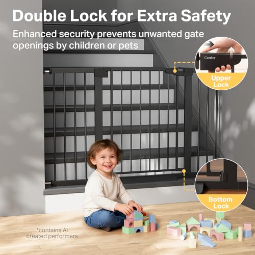 Extra Wide Baby Gate for Stairs