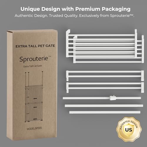 Extra Tall Cat Gate for Doorway