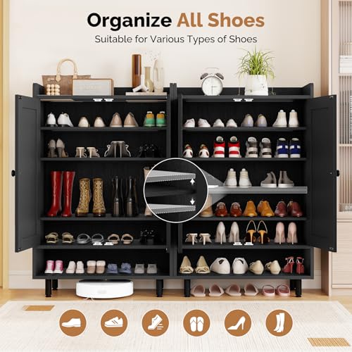 Shoe Cabinet with Doors