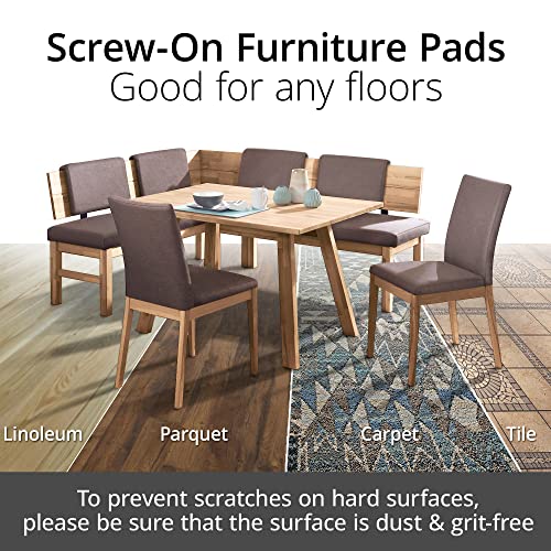 Chair Sliders for Carpet Variation