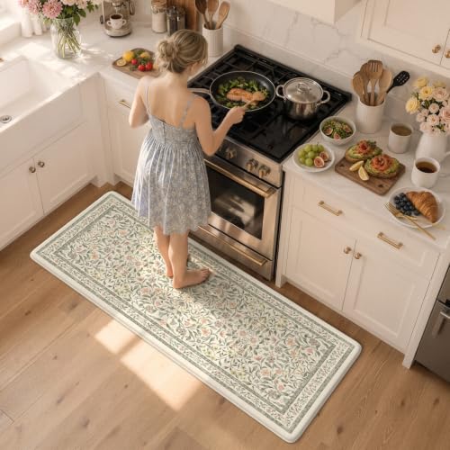 Kitchen Mats Cushioned Anti Fatigue Kitchen Rugs and Mats