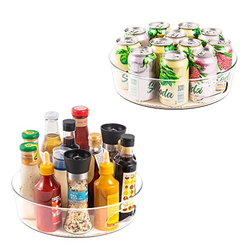 Lazy Susan Organizer for Cabinet with Handle