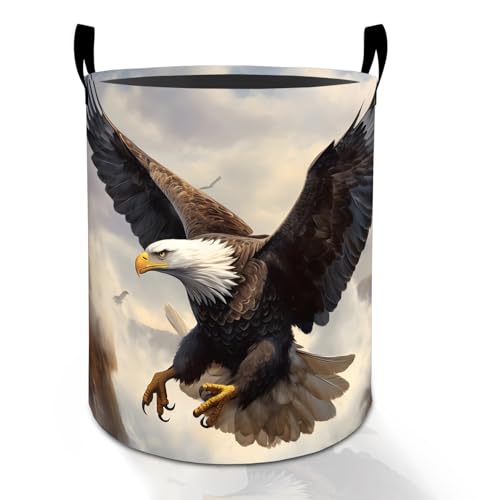 Raven Moon Laundry Basket Hamper for Boys Girls Kids Adults