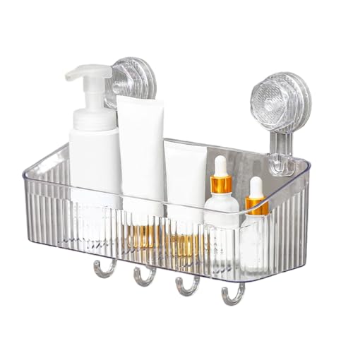 No Drill Bathroom Suction Storage Box
