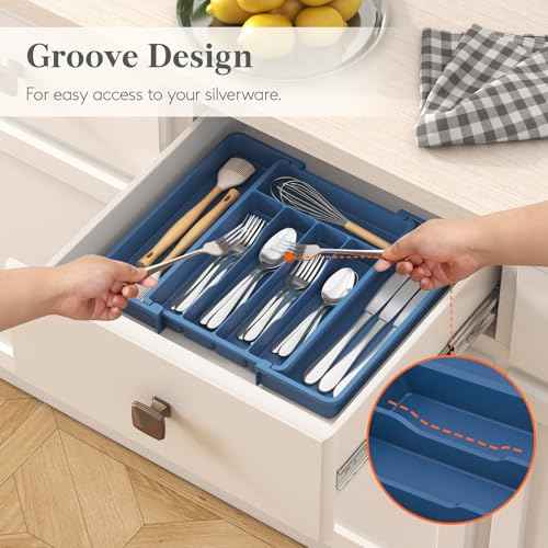 Expandable Silverware Drawer Organizer